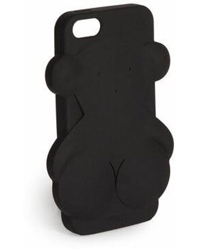 Tous Rubber Bear Cell Phone Cover - Black