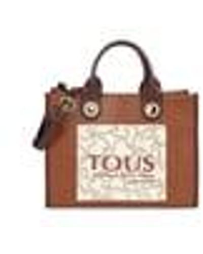 Tous Black Leather New Berlin Cardholder - Brown