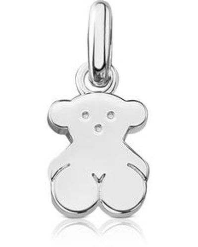 Tous Silver Sweet Dolls Pendant - Metallic