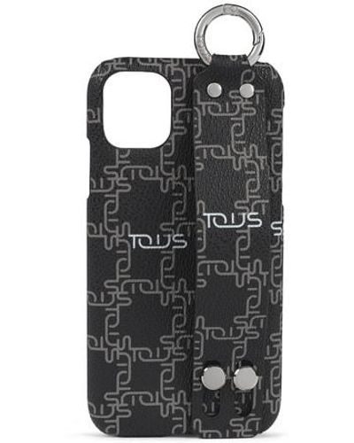 Tous Black Logogram Delray Iphone Xi Cell Phone Case