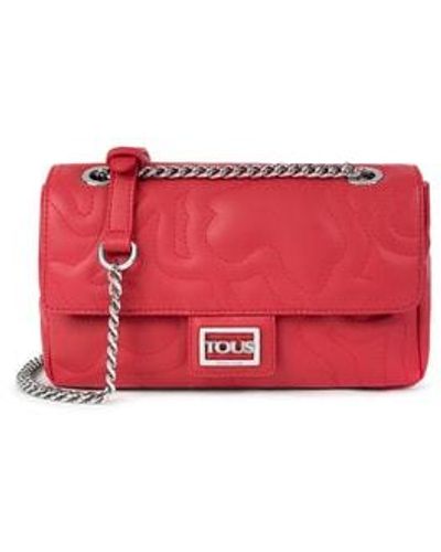Tous Burgundy Kaos Dream Bucket Bag, latest offers on Tous Moda fashion  accessories