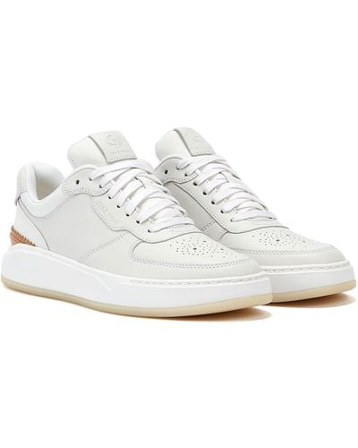 Cole Haan Grandpro Crossover Optic Trainers - White