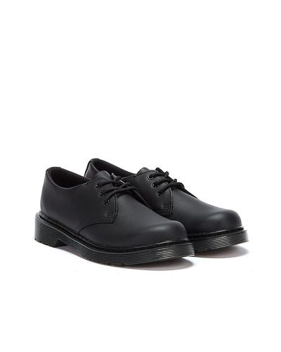 Dr. Martens 1461 Mono Softy Junior Shoes - Black