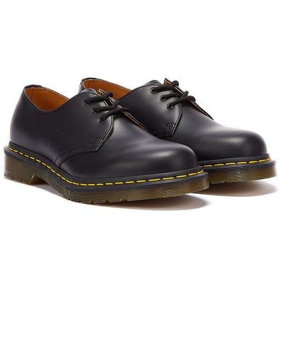 Dr. Martens 1461 bex glattleder schuhe schwarz