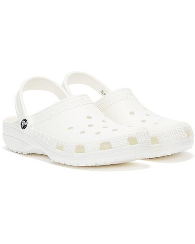 Crocs™ Classic Weisse Clogs - Weiß