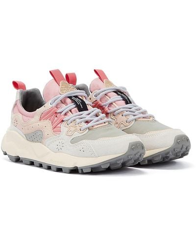 Flower Mountain Yamano 3 Women's /grey Sneakers - Pink