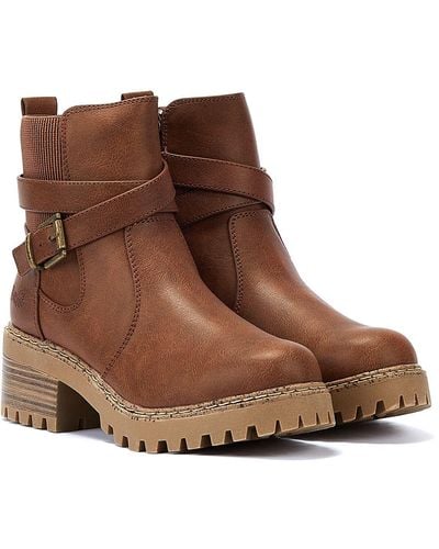 Blowfish Lifted Women's Rust Boots - Brown