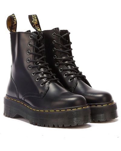 Dr. Martens Dr. Martens Jadon Smooth Platform Boots - Black