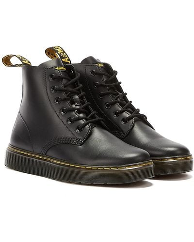 Dr. Martens Thurston Lusso Leather Chukka Boots - Black