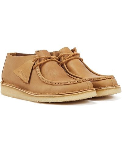 Clarks Nomad Men's Mid Tan Shoes - Natural