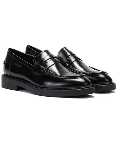 Vagabond Shoemakers Alex polished leather e loafers - Schwarz