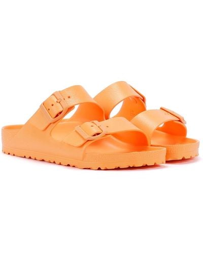 Birkenstock Arizona Eva Papaya Sandals - Orange
