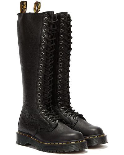 Dr. Martens 1B60 Bex Pisa Hohe Stiefel (Schwarz)