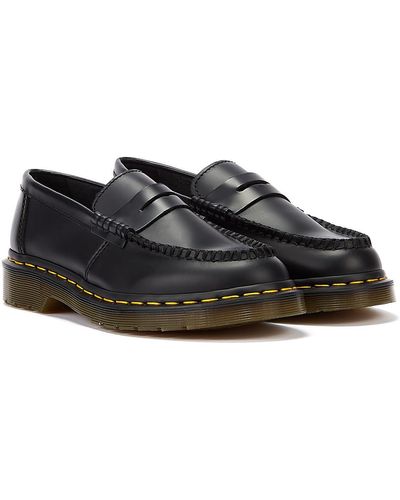 Dr. Martens Penton Penny Smooth Shoes - Black