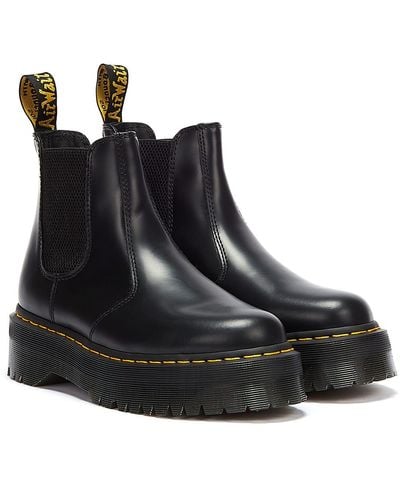 Dr. Martens 2976 Quad Smooth Boots - Black