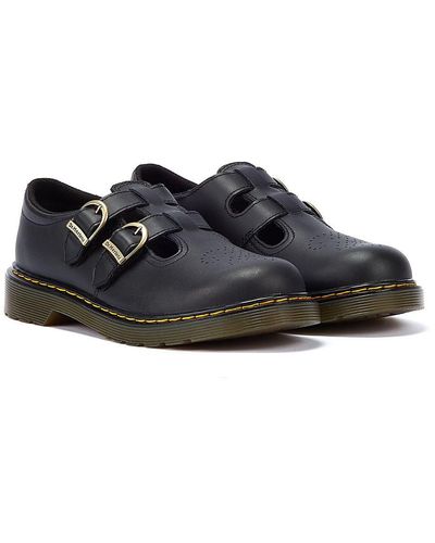 Dr. Martens Youth Mary Jane Softy T Girls'S Shoes - Black