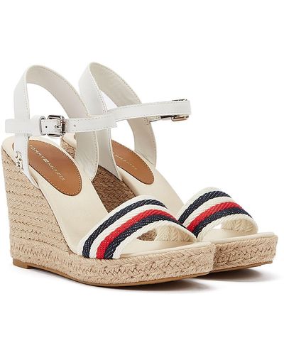 Damen-Sandalen mit Keilabsatz von Tommy Hilfiger | Online-Schlussverkauf –  Bis zu 64% Rabatt | Lyst DE