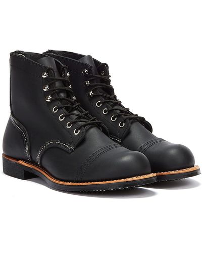 Red Wing Iron Ranger Harness Bottes Noires