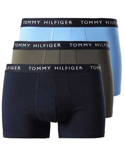 Tommy Hilfiger 3pck logo waistband grun - Grün