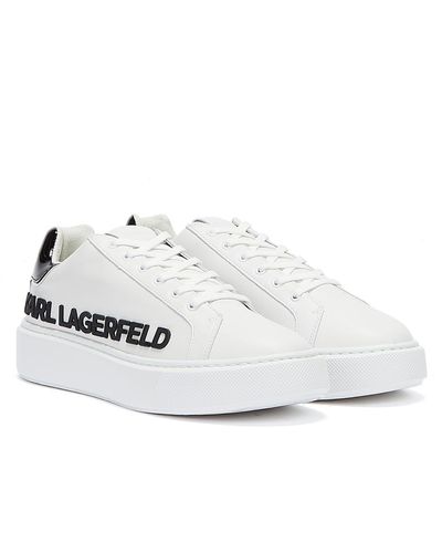 Karl Lagerfeld Inject Logo /black Trainers - White