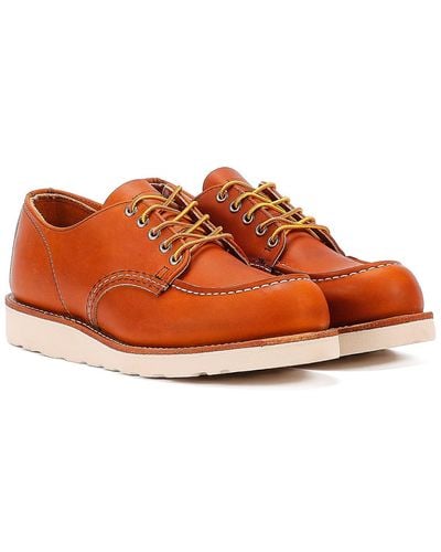 Red Wing Shop Moc Oxford 8092 Men's Oro Legacy Shoes - Brown