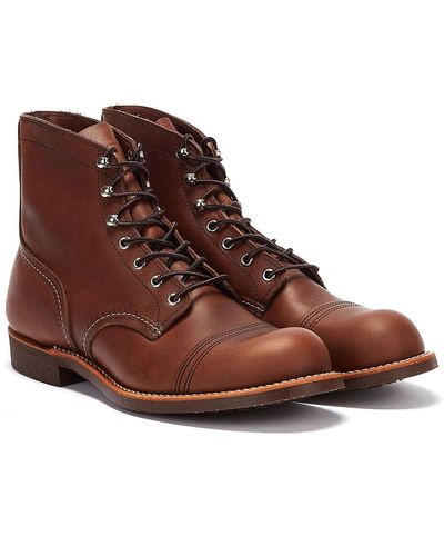 Red Wing Bottes - Marron