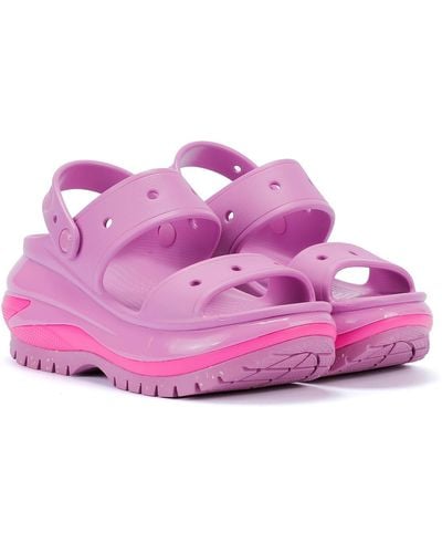 Crocs™ Mega Crush Bubble Sandals - Pink