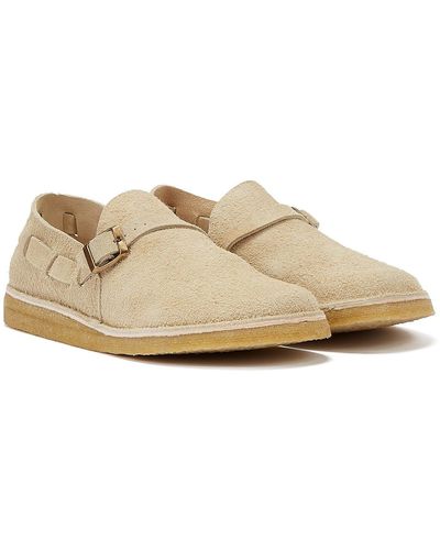 Yogi Footwear Corso Monk Sand Shoes - Natural