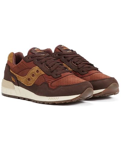 Saucony shadow sale 5000 womens brown