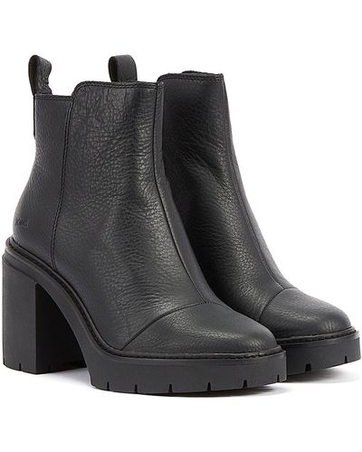 TOMS Bottes En Cuir - Noir