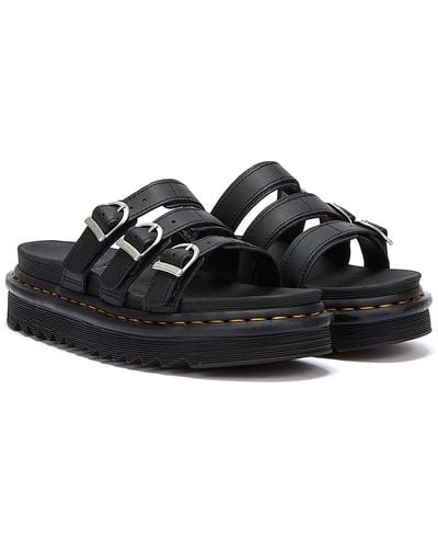 Dr. Martens Blaire Slide Hydro Sandals - Black