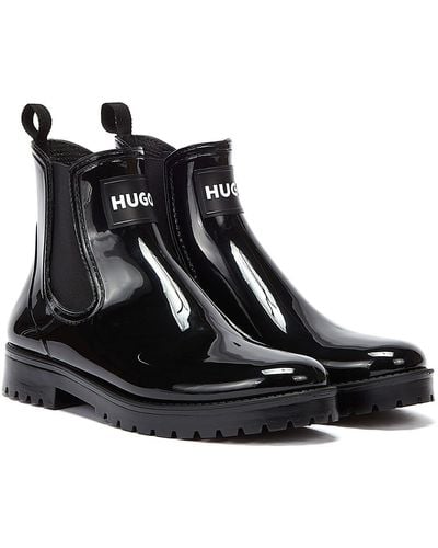 HUGO Tabita Rain Boots - Black