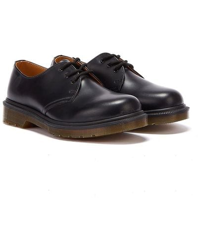 Dr. Martens 1461 Smooth Lace-up Shoes - Black