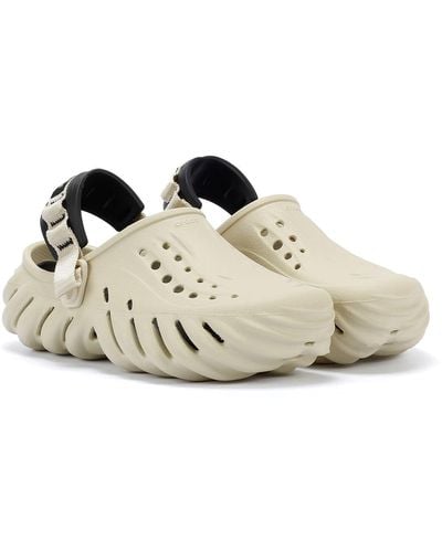 Crocs™ Echo Bone Clogs - Natural