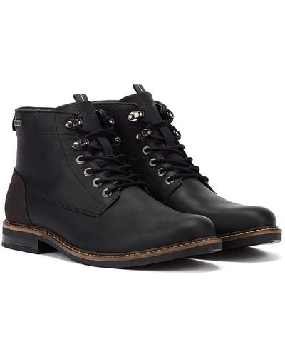 Barbour Deckham Black Boots - Noir