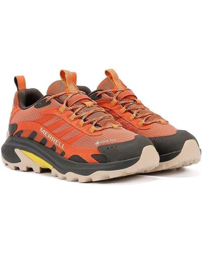Merrell Moab Speed 2 Gore-tex Men's Clay Sneakers - Orange