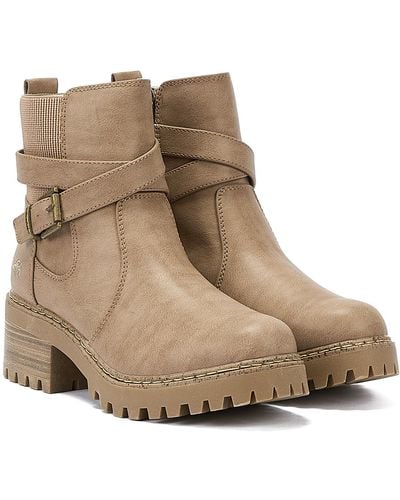 Blowfish Lifted Almond Women's Boots - Natural