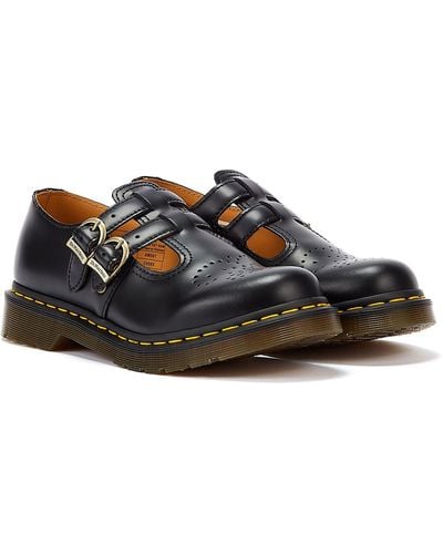 Dr. Martens 8065 Mary Jane Smooth Women's Shoes - Blue
