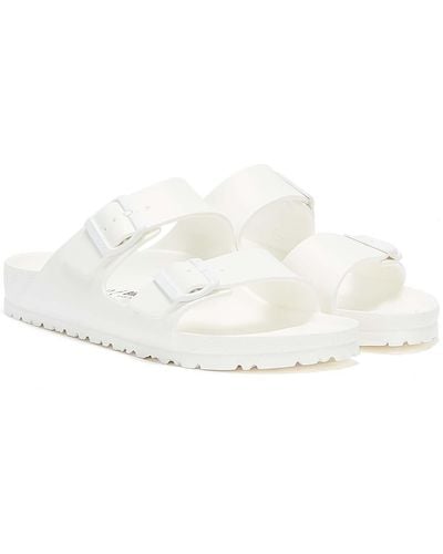 Birkenstock Arizona Slim Fit Eva Double Strap Sandals - White