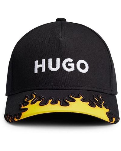 HUGO Boss Flammen Mützen - Schwarz