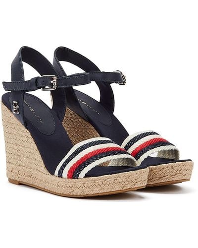 Sandales compensées Tommy Hilfiger pour femme | Réductions en ligne jusqu'à  59 % | Lyst