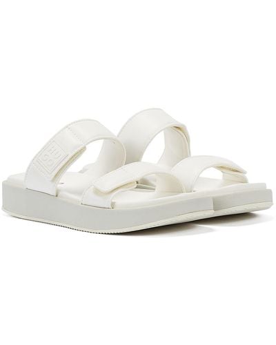 HUGO Emma Women's Cream Slides - White