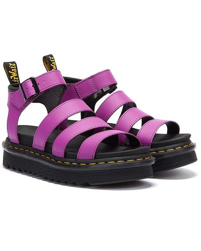 Dr. Martens Blaire Hydro Sandals - Purple