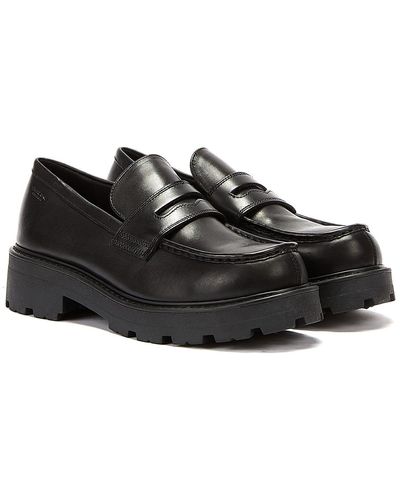 Vagabond Shoemakers Cosmo 2.0 Schwarze Slipper