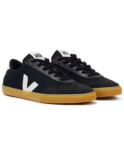 Veja Volley Men's /white/natural Sneakers - Blue