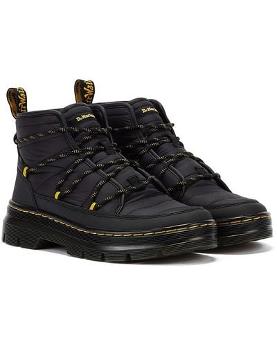 Dr. Martens Combs Padded Quilted Women's Boots - Black