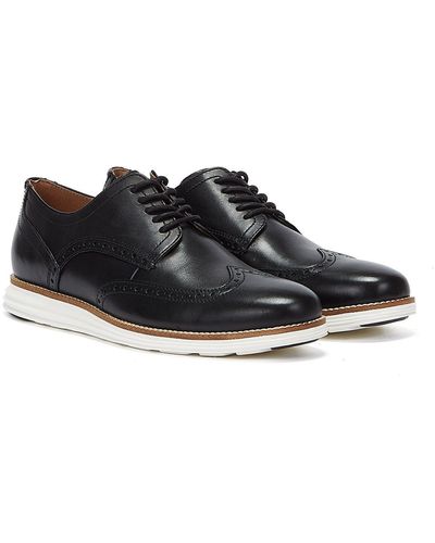Cole Haan Originalgrand Wingtip Oxford Shoes - Black
