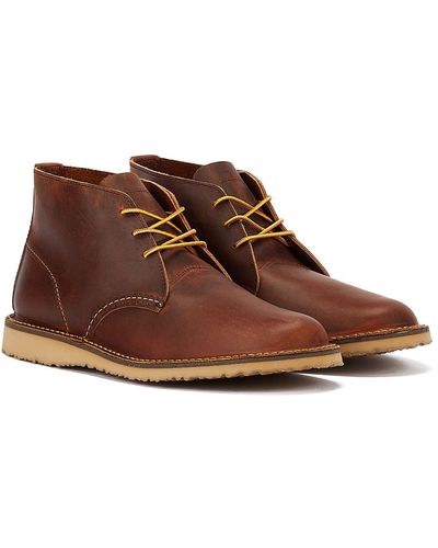 Red Wing Bottes - Marron