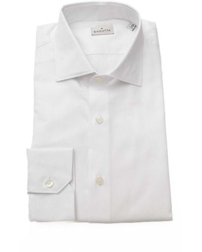 Bagutta Cotton Shirt - White