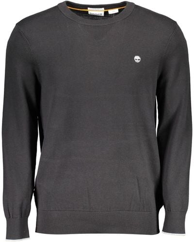 Timberland Elegant Long-Sleeved Cotton Sweater - Gray